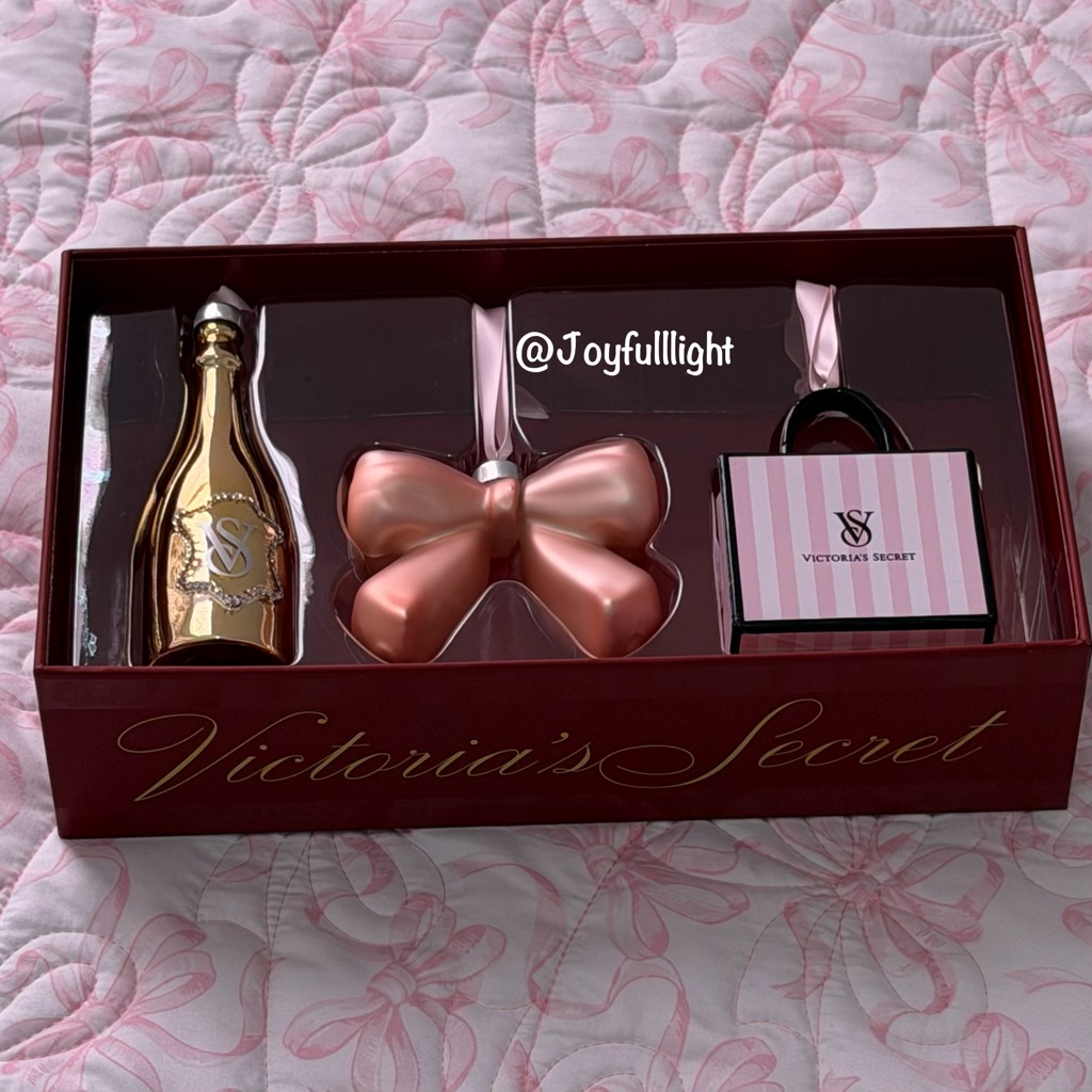New Viral Victoria Secret Ornament Gift Set